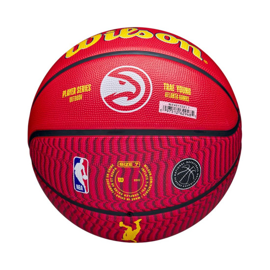 Wilson Μπάλα μπάσκετ NBA Player Icon Trae Young Outdoor